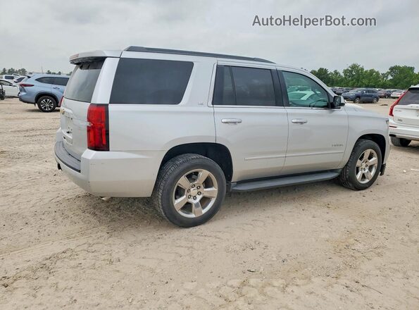 1GNSCAECXGR475645 2016 CHEVROLET TAHOE Серебряный Задняя правая четверть