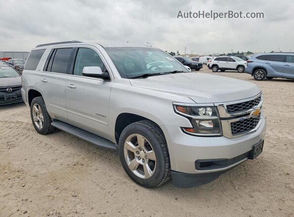 1GNSCAECXGR475645 2016 CHEVROLET TAHOE Серебряный Передняя правая четверть