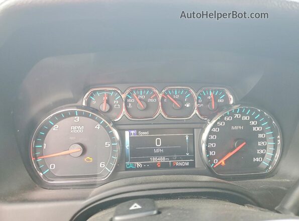 1GNSCAECXGR475645 2016 CHEVROLET TAHOE Серебряный Вид щитка приборов