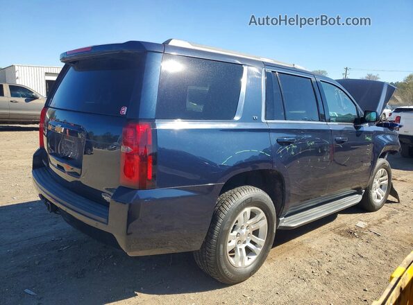 1GNSCBKC2HR380895 2017 CHEVROLET TAHOE Синий Задняя правая четверть