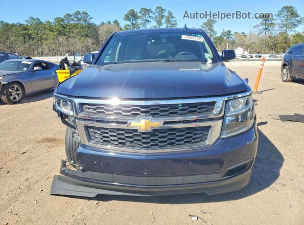 1GNSCBKC2HR380895 2017 CHEVROLET TAHOE Синий Вид спереди