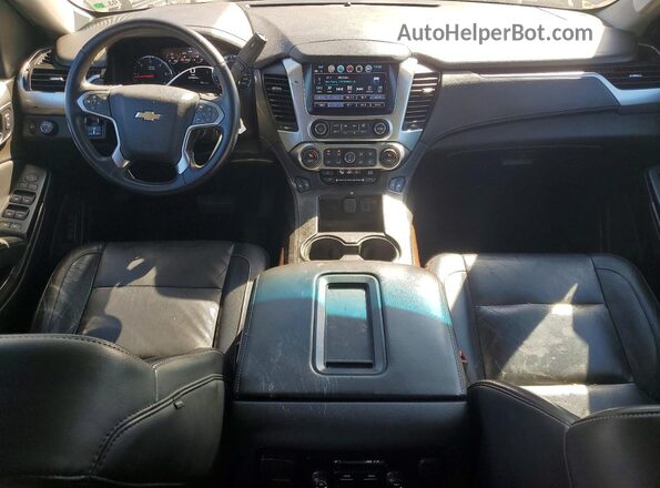 1GNSCBKC2HR380895 2017 CHEVROLET TAHOE Синий Вид панели приборов