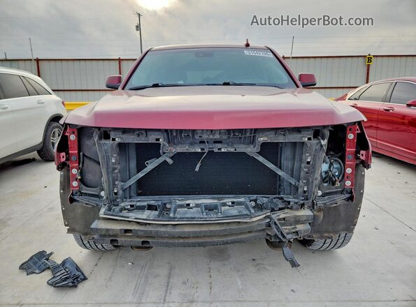 1GNSCBKC2LR126323 2020 CHEVROLET TAHOE Burgundy Вид спереду