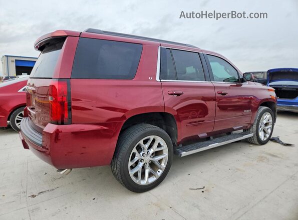 1GNSCBKC2LR126323 2020 CHEVROLET TAHOE Burgundy Задня права чверть