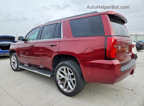 1GNSCBKC2LR126323 2020 CHEVROLET TAHOE Burgundy Задня ліва чверть