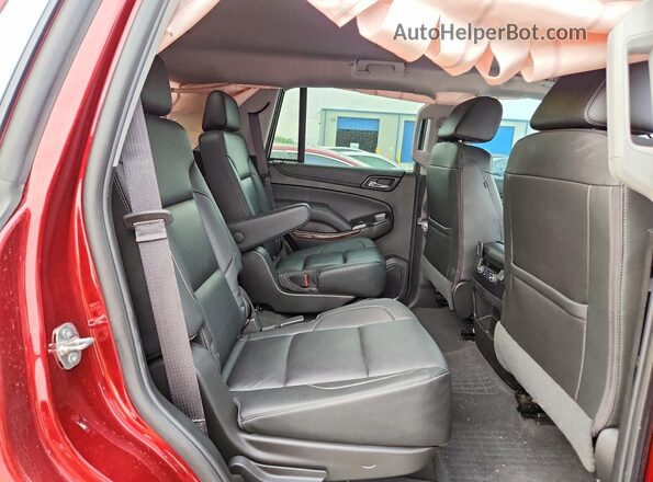 1GNSCBKC2LR126323 2020 CHEVROLET TAHOE Burgundy Вид задньої частини салону