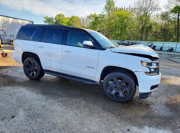 1GNSCBKC2LR188689 2020 CHEVROLET TAHOE Белый Передняя правая четверть