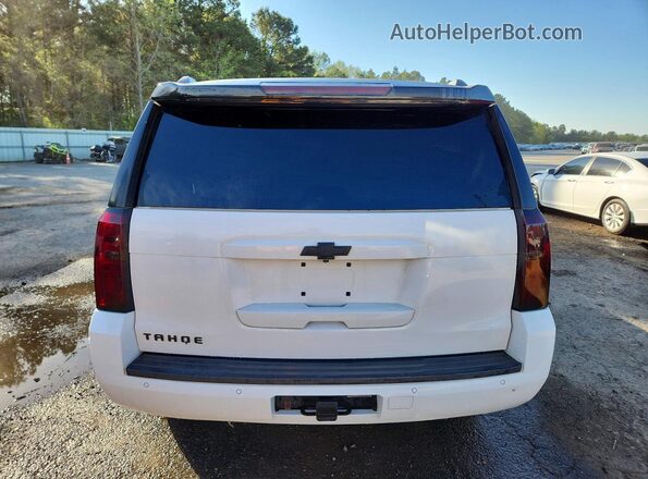 1GNSCBKC2LR188689 2020 CHEVROLET TAHOE Белый Вид сзади