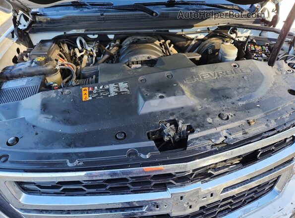 1GNSCBKC2LR188689 2020 CHEVROLET TAHOE Белый Вид подкапотного пространства