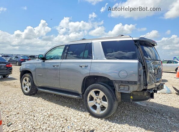 1GNSCBKC6KR106980 2019 CHEVROLET TAHOE Gray Задня ліва чверть