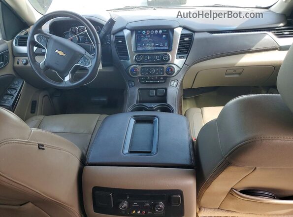 1GNSCBKC7GR447781 2016 CHEVROLET TAHOE White Вид панелі приладів