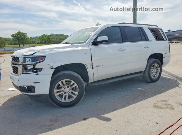 1GNSCBKC7GR447781 2016 CHEVROLET TAHOE White Передня ліва чверть