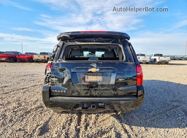 1GNSCBKC7HR377846 2017 CHEVROLET TAHOE Черный Вид сзади