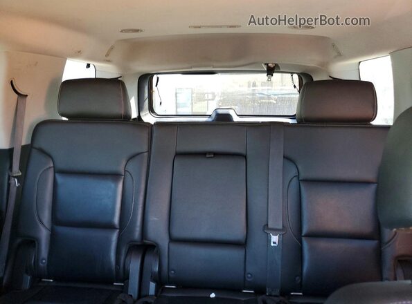 1GNSCBKC7JR132115 2018 CHEVROLET TAHOE Черный Вид задних сидений