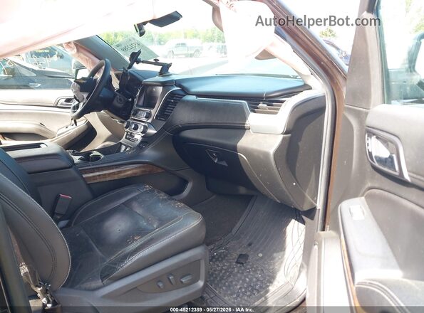 1GNSCBKC7JR133748 2018 CHEVROLET TAHOE Brown Front interior view