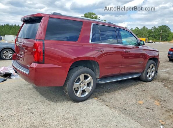 1GNSCCKC1LR248421 2020 CHEVROLET TAHOE Красный Задняя правая четверть