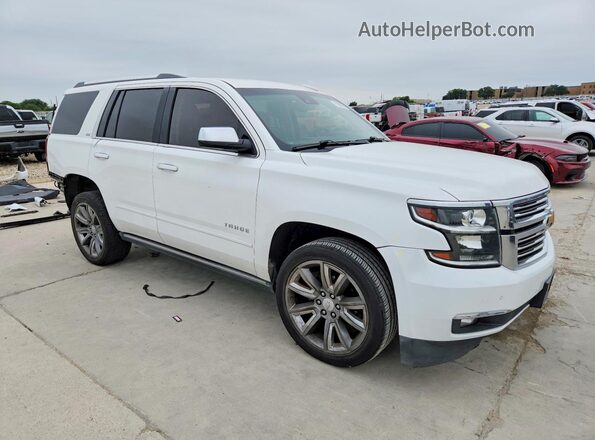 1GNSCCKC3GR256848 2016 CHEVROLET TAHOE White Передня права чверть