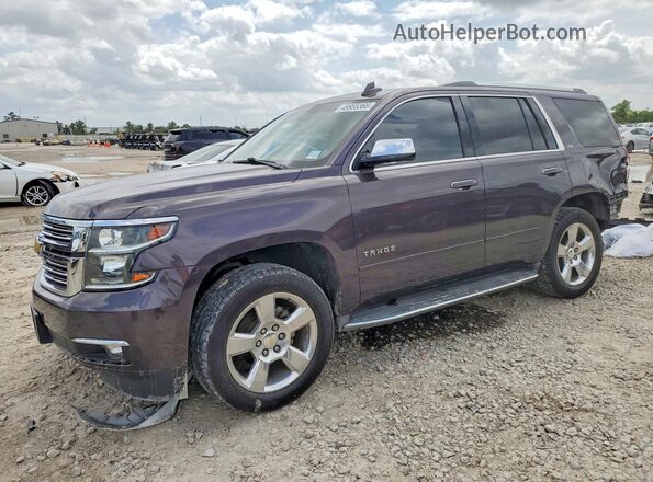 1GNSCCKC7GR167526 2016 CHEVROLET TAHOE Коричневый Передняя левая четверть