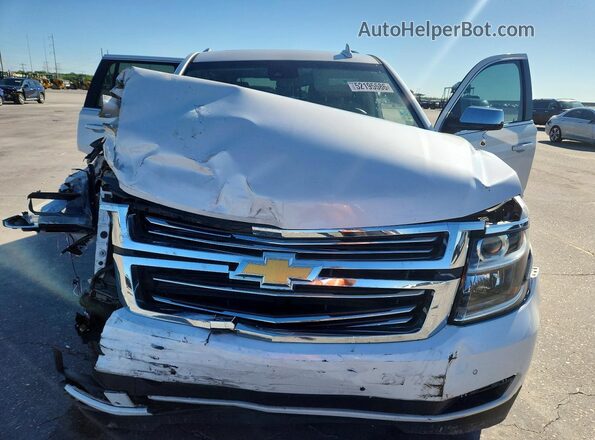 1GNSCCKC7JR183054 2018 CHEVROLET TAHOE Белый Вид подкапотного пространства