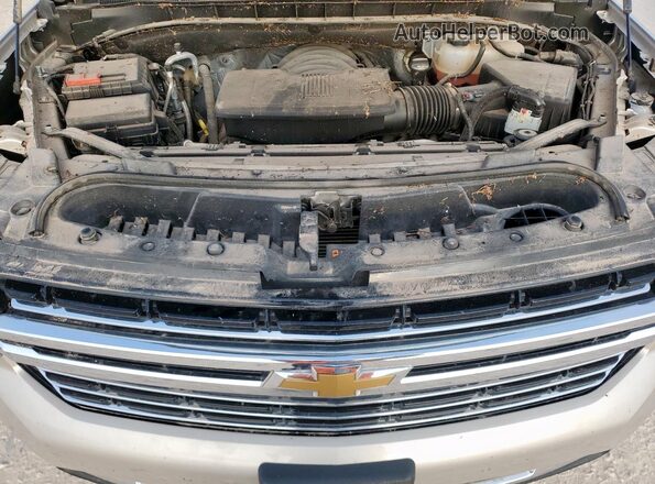 1GNSCCKD6PR327291 2023 CHEVROLET SUBURBAN Бежевый Вид подкапотного пространства