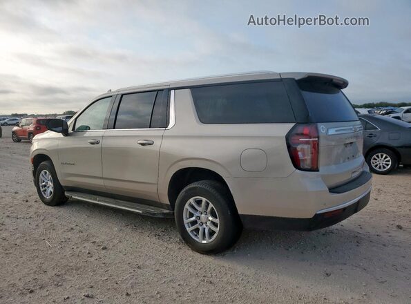 1GNSCCKD6PR327291 2023 CHEVROLET SUBURBAN Бежевый Задняя левая четверть
