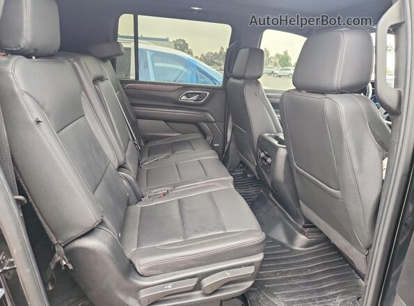 1GNSCCKD6PR521528 2023 CHEVROLET SUBURBAN Черный Вид задних сидений