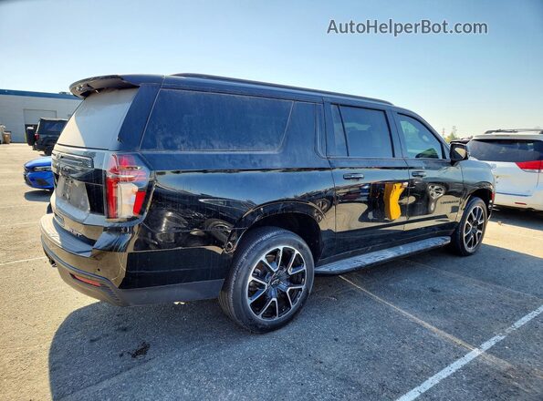 1GNSCEKD4PR283920 2023 CHEVROLET SUBURBAN Black Tył prawy