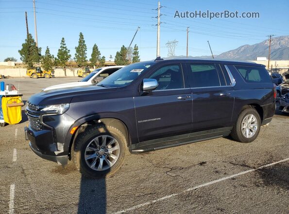 1GNSCFKD0PR422379 2023 CHEVROLET SUBURBAN Серый Передняя левая четверть