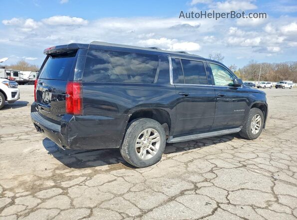 1GNSCGKC1HR306221 2017 CHEVROLET SUBURBAN Черный Задняя правая четверть