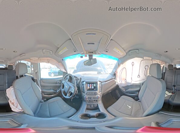 1GNSCGKC1HR306221 2017 CHEVROLET SUBURBAN Черный Панорамный вид салона 360°