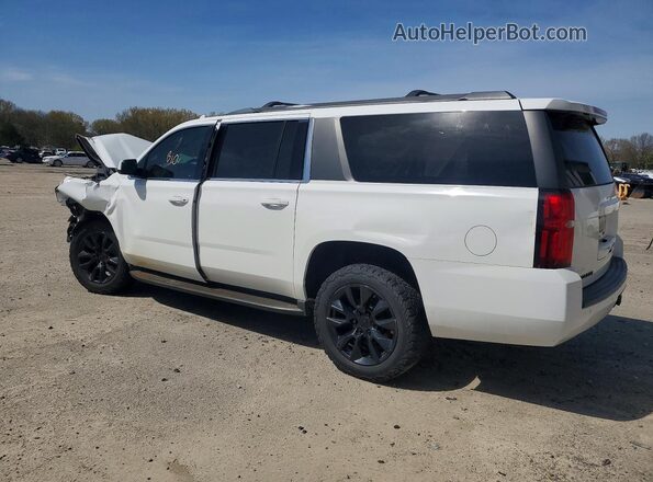 1GNSCHKC4JR103030 2018 CHEVROLET SUBURBAN Белый Задняя левая четверть