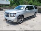 2016 Chevrolet Suburban Ltz Silver vin: 1GNSCJKC8GR134460
