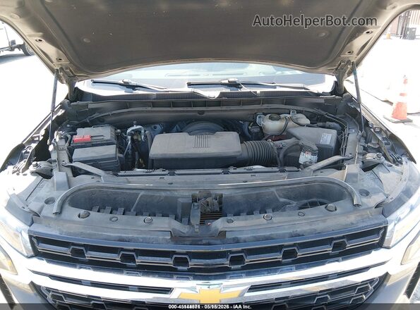 1GNSCMED3MR303320 2021 CHEVROLET TAHOE Серый Вид сзади