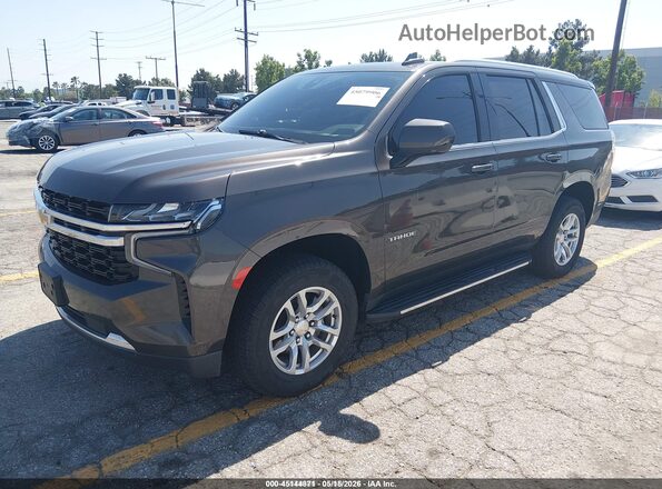 1GNSCMED3MR303320 2021 CHEVROLET TAHOE Серый Передняя левая четверть