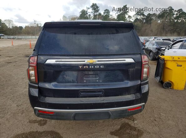 1GNSCMKD3NR202767 2022 CHEVROLET TAHOE Black Widok z tyłu