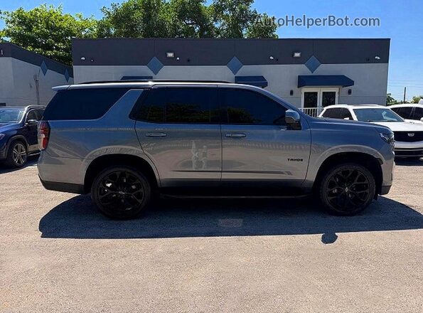 1GNSCNKD9MR103312 2021 CHEVROLET TAHOE Серый Вид наклейки с VIN-кодом
