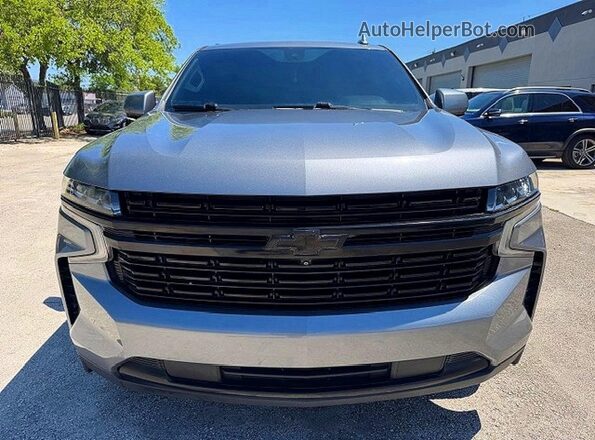 1GNSCNKD9MR103312 2021 CHEVROLET TAHOE Серый Вид спереди