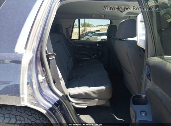 1GNSKAEC1JR323862 2018 CHEVROLET TAHOE Синий Вид наклейки с VIN-кодом