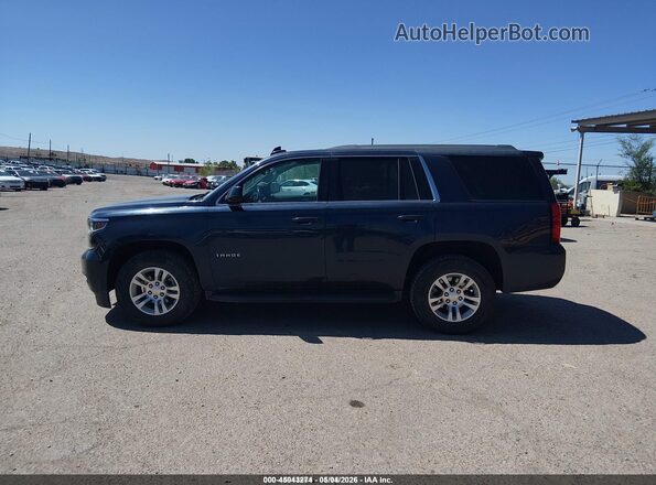 1GNSKAEC1JR323862 2018 CHEVROLET TAHOE Синий Панорамный вид салона 360°