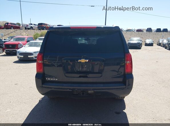 1GNSKAEC1JR323862 2018 CHEVROLET TAHOE Синий 