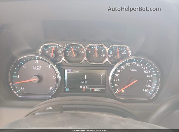 1GNSKAEC1JR323862 2018 CHEVROLET TAHOE Синий Вид задних сидений