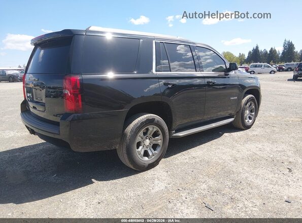 1GNSKAEC2JR366641 2018 CHEVROLET TAHOE Black Trasero derecho