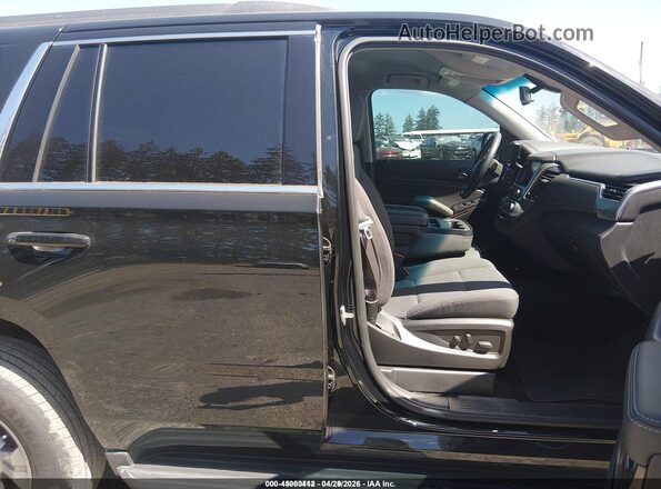 1GNSKAEC2JR366641 2018 CHEVROLET TAHOE Black Vista interior delantera
