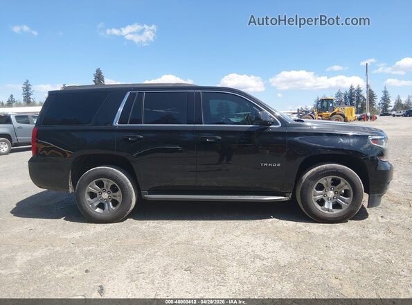 1GNSKAEC2JR366641 2018 CHEVROLET TAHOE Black Vista interior trasera