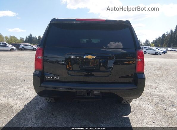1GNSKAEC2JR366641 2018 CHEVROLET TAHOE Black 