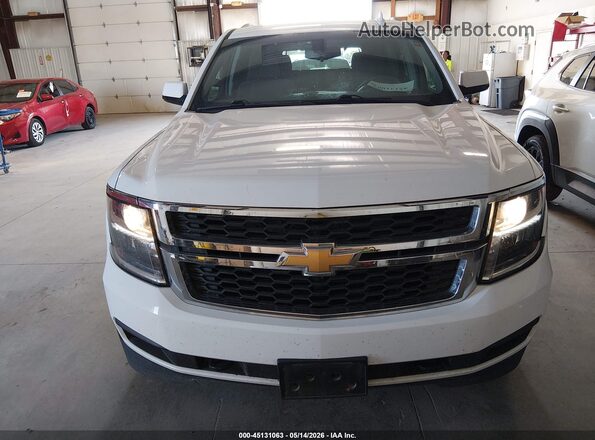 1GNSKAEC3HR304420 2017 CHEVROLET TAHOE Белый Вид щитка приборов