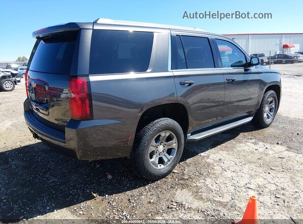 1GNSKAEC4JR288816 2018 CHEVROLET TAHOE Серый Задняя правая четверть