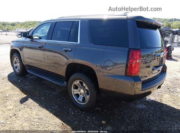 1GNSKAEC4JR288816 2018 CHEVROLET TAHOE Серый Задняя левая четверть