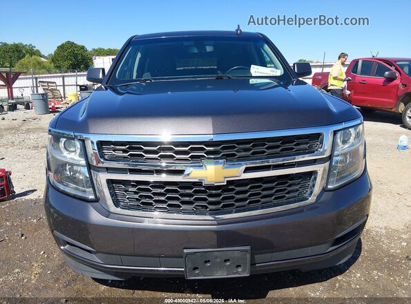 1GNSKAEC4JR288816 2018 CHEVROLET TAHOE Серый 