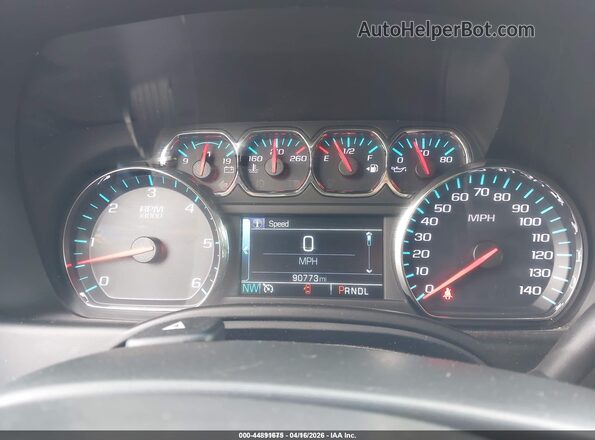 1GNSKAEC4LR105367 2020 CHEVROLET TAHOE Черный Вид задних сидений